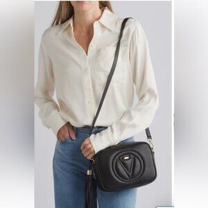 VALENTINO BY MARIO VALENTINO Mia Signature Leather Crossbody Bag